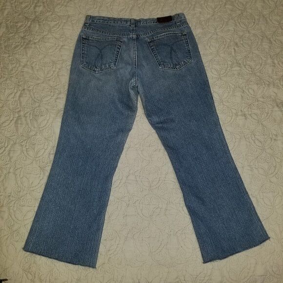 Calvin Klein Low Rise Boot Cut jeans sz 8 10564 - Picture 3 of 5